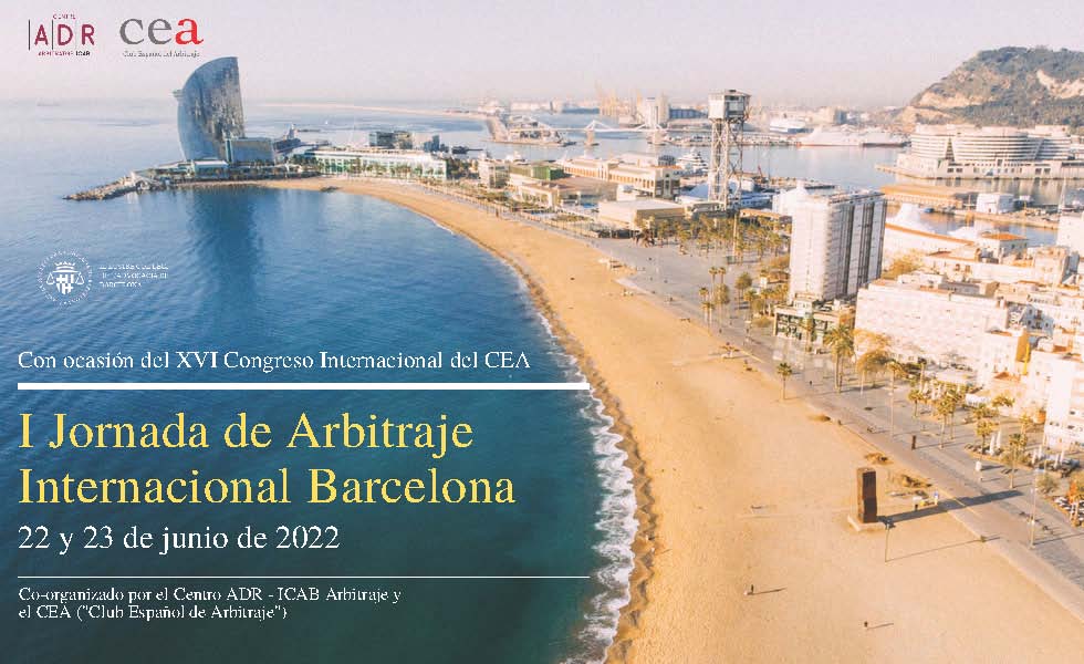 I Jornada de Arbitraje Internacional en Barcelona