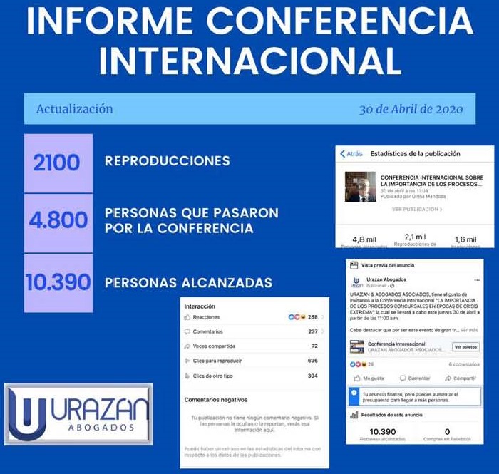 Informe Conferencia Virtual Colombia