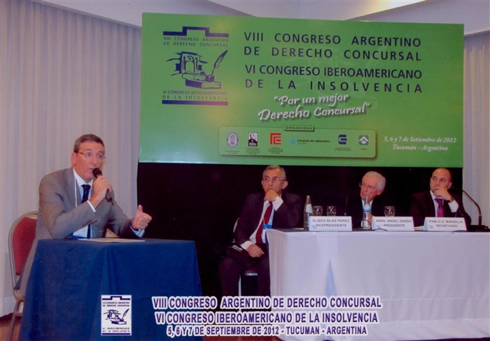 VII CONGRESO ARGENTINO DE DERECHO CONCURSAL y VI CONGRESO IBEROAMERICANO DE LA INSOLVENCIA