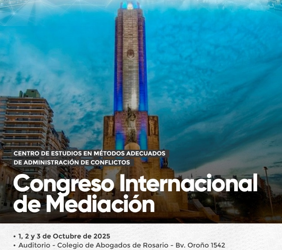 Cremades & Calvo-Sotelo Abogados presente en el 1º Congreso Internacional de Mediación en Rosario (Argentina)