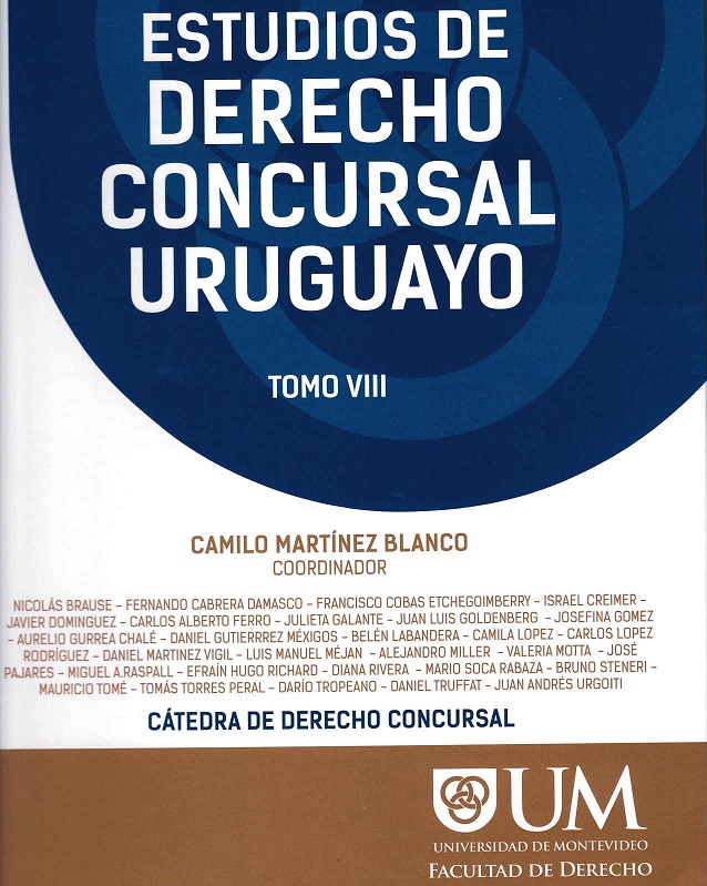 Libro Estudios de Derecho Concursal Uruguayo