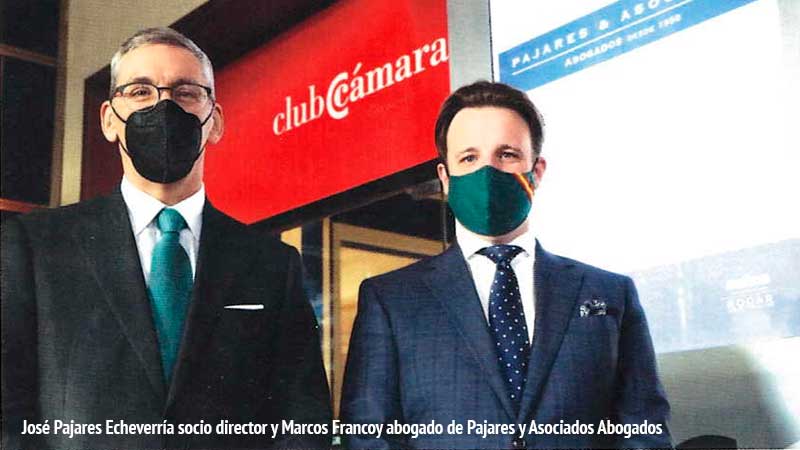 PAJARES & ASOCIADOS ABOGADOS appears in the magazine Actualidad de las Empresas Aragonesas